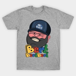 Bert Bert Bert - Bert Kreischer "The Machine" Illustration (Black) T-Shirt